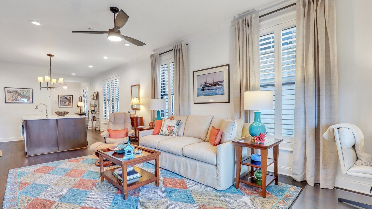 Photo of Livingroom in Hitch Village - Fred Wessels Homes