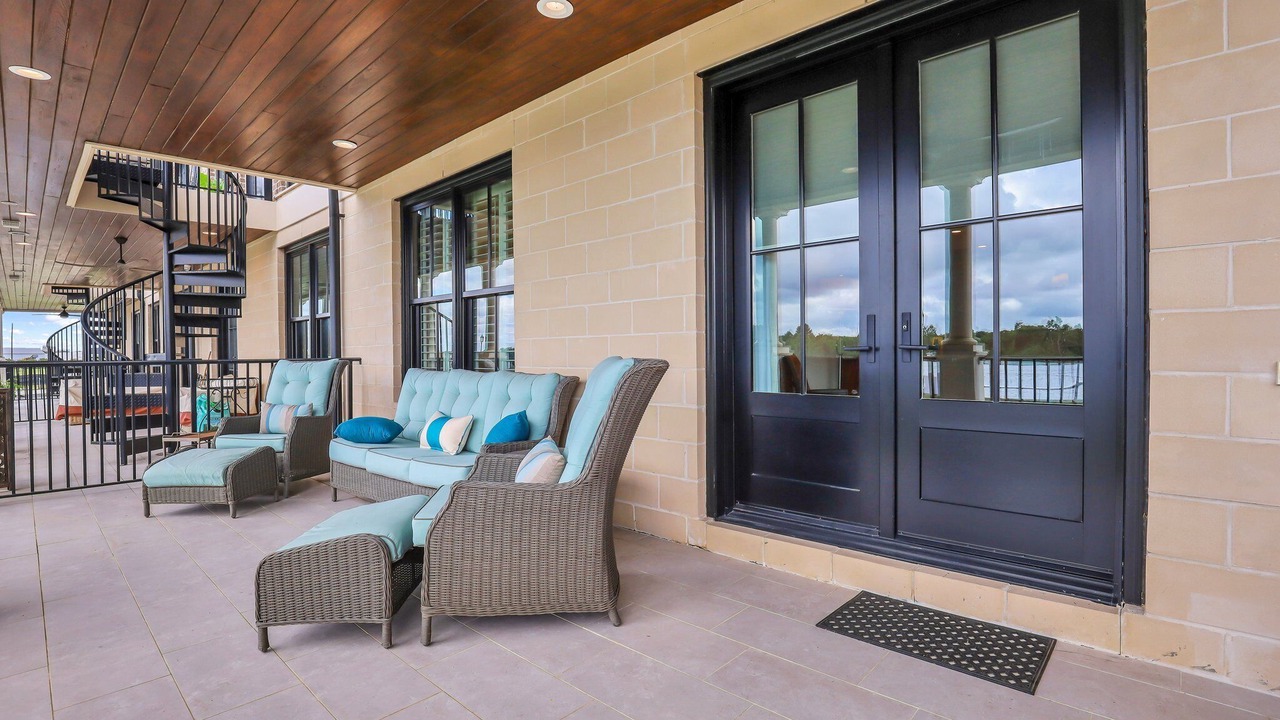 Photo of Patio Balcony in Hitch Village - Fred Wessels Homes