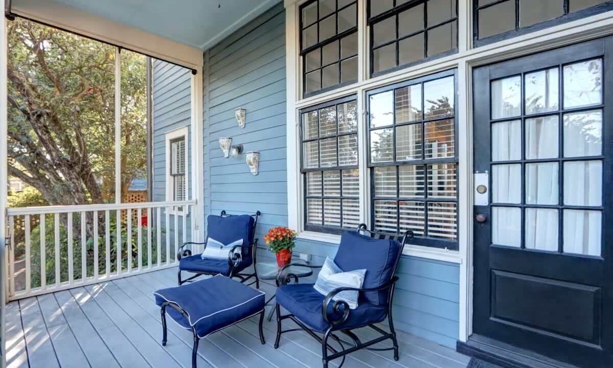 Photo of Patio Balcony in Hitch Village - Fred Wessels Homes
