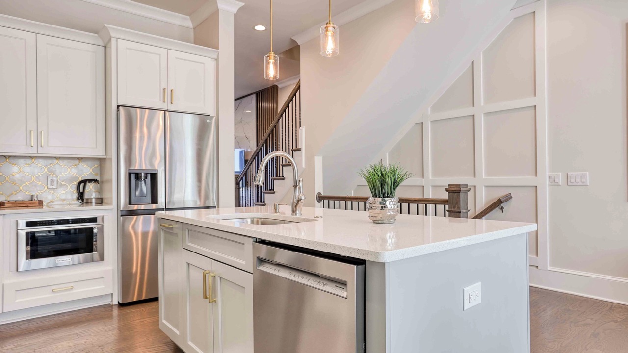 Photo of Kitchen in Hitch Village - Fred Wessels Homes