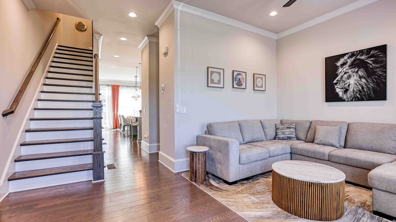 Photo of Livingroom in Hitch Village - Fred Wessels Homes
