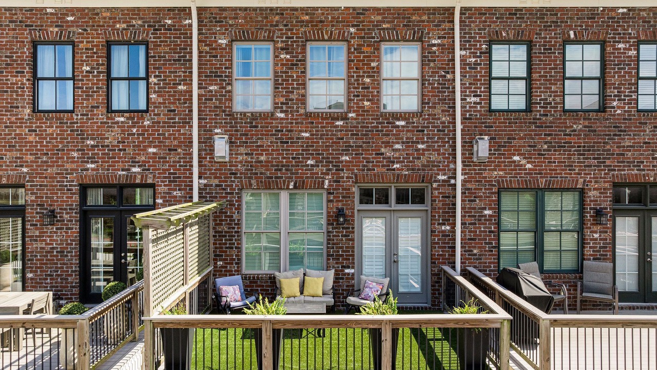 Photo of Patio Balcony in Hitch Village - Fred Wessels Homes
