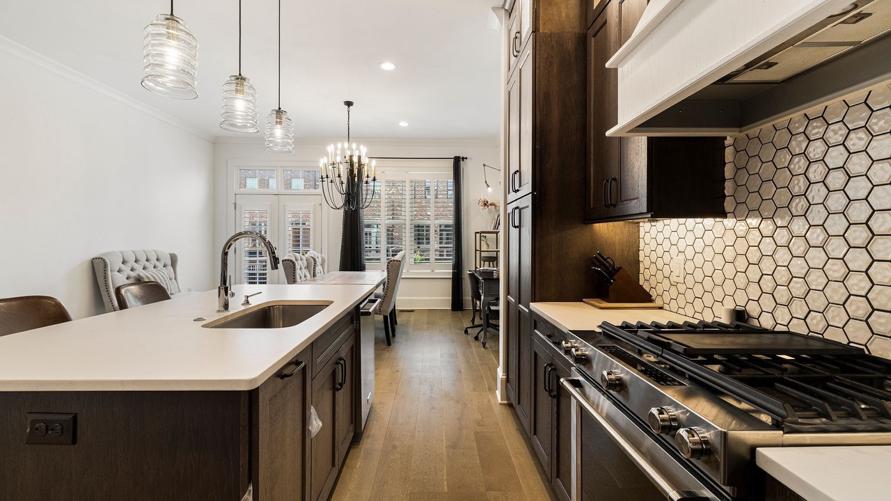 Photo of Kitchen in Hitch Village - Fred Wessels Homes