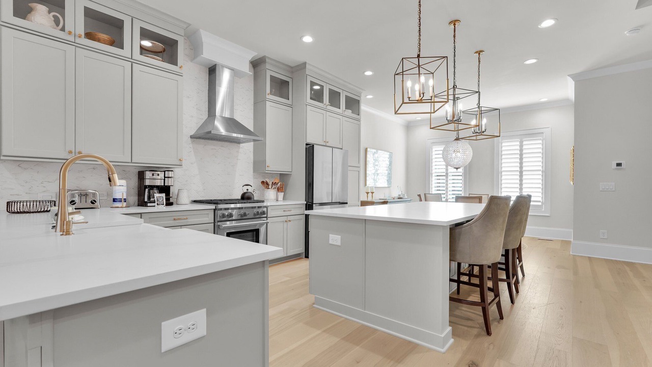 Photo of Kitchen in Hitch Village - Fred Wessels Homes