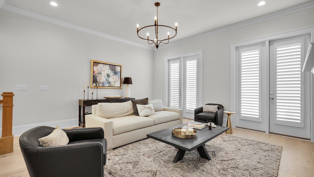Photo of Livingroom in Hitch Village - Fred Wessels Homes