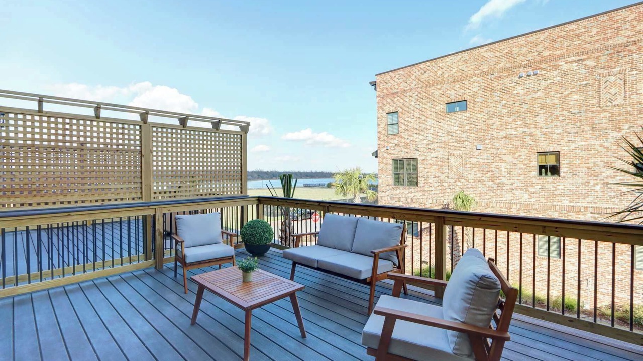Photo of Patio Balcony in Hitch Village - Fred Wessels Homes