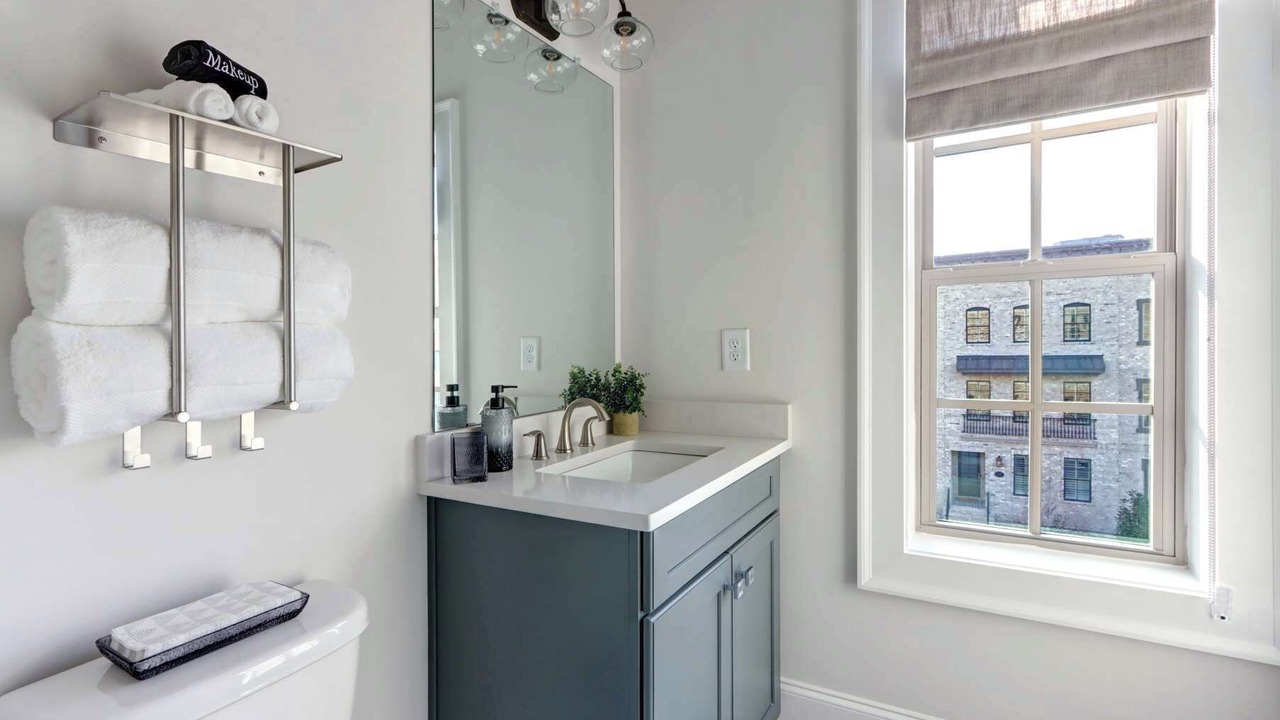 Photo of Bathroom in Hitch Village - Fred Wessels Homes