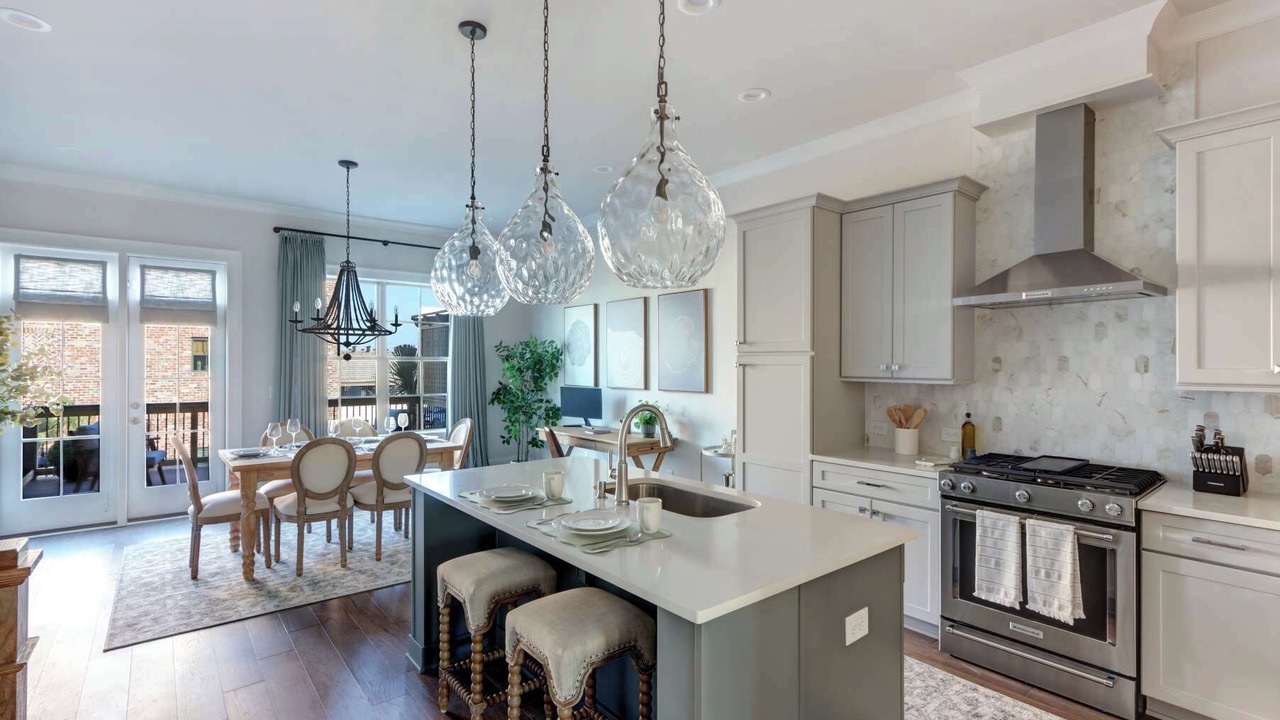 Photo of Kitchen in Hitch Village - Fred Wessels Homes