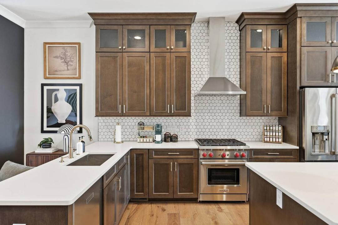 Photo of Kitchen in Hitch Village - Fred Wessels Homes