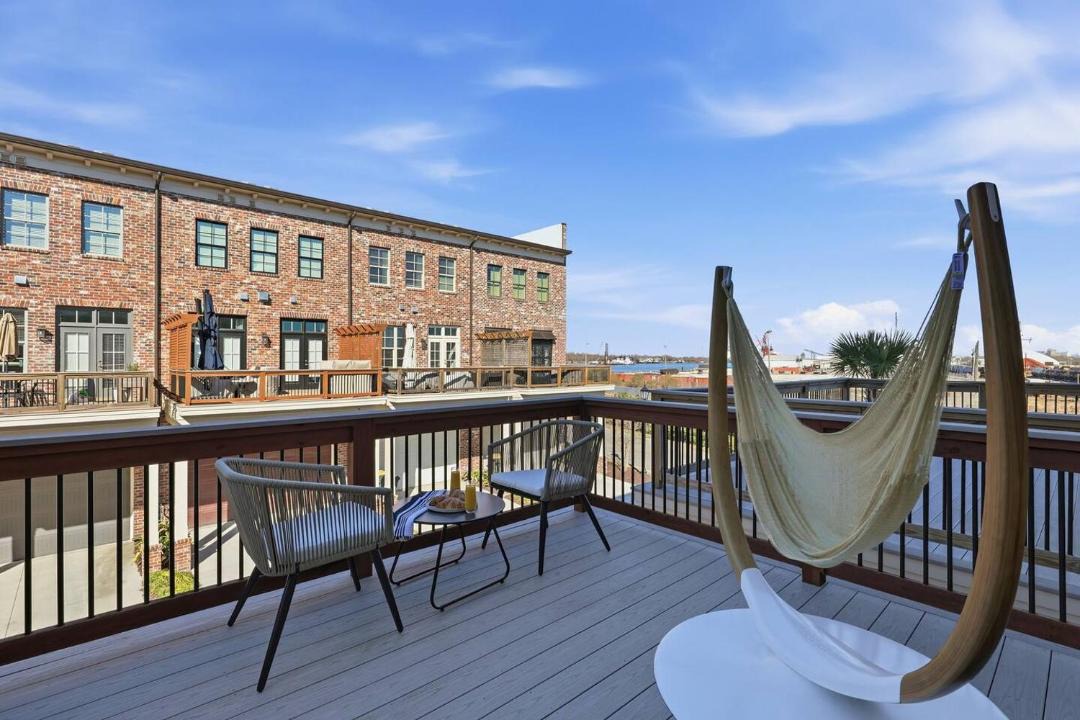 Photo of Patio Balcony in Hitch Village - Fred Wessels Homes