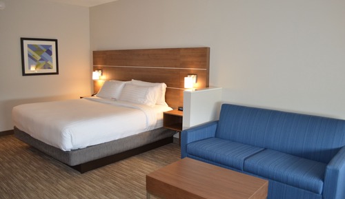 Suite, 1 King Bed, Accessible (Comm, Roll Shower)