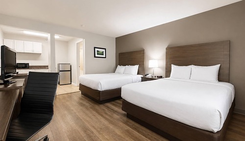 Room, 2 Queen Beds, Smoking (Efficiency)