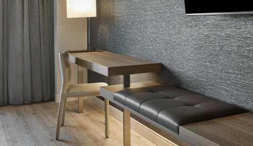 King Room with Sofa Bed and Partial Balcony View