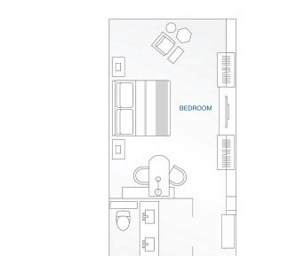 Deluxe Guest Room, 1 King, Garden View