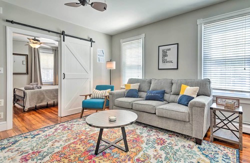 Mystic - New London Apartment | Mystic Refuge w/Patio < 1 Mi to Downtown!