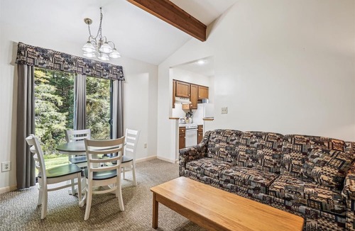 West Bridgewater House | 106 One bedroom Queen Suite on the 1st floor w/outdoor heated pool