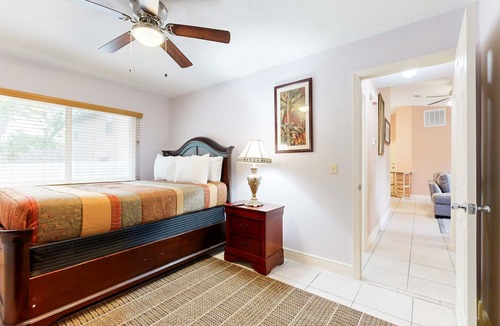 Arlington House | Charming retreat with a large patio, yard & central AC