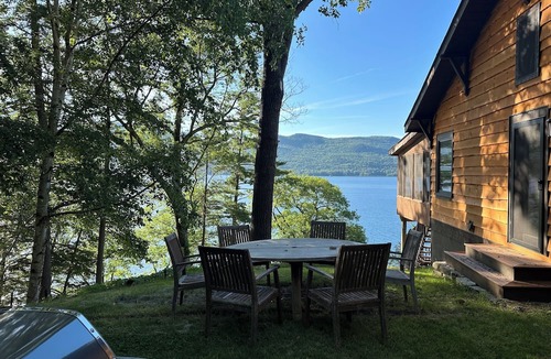 Silver Bay House | Lake George lakefront- 300ft private shoreline, modern update w/view, new host