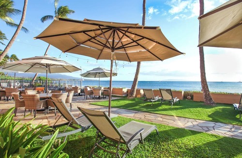 Kihei Condo | OCEANFRONT PROPERTY- Whale season IS HERE! Kihei Sands Beachfront Condo-A4