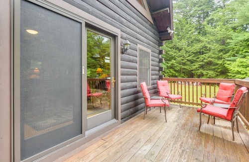 Conway Cabin | All-Season Log Cabin Escape! 11 Mi to Cranmore Mtn