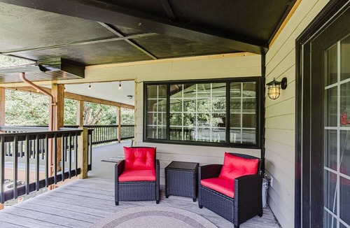 Whittier House | Spacious 6BR Private Family 63 Acre Estate Smoky MTN Golf Loud Creek Pickleball