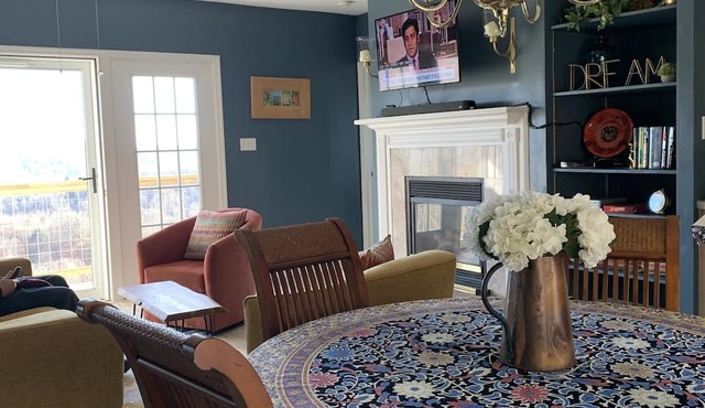 Lucy's Cottage has Exceptional views of the Blue Ridge Mountains!